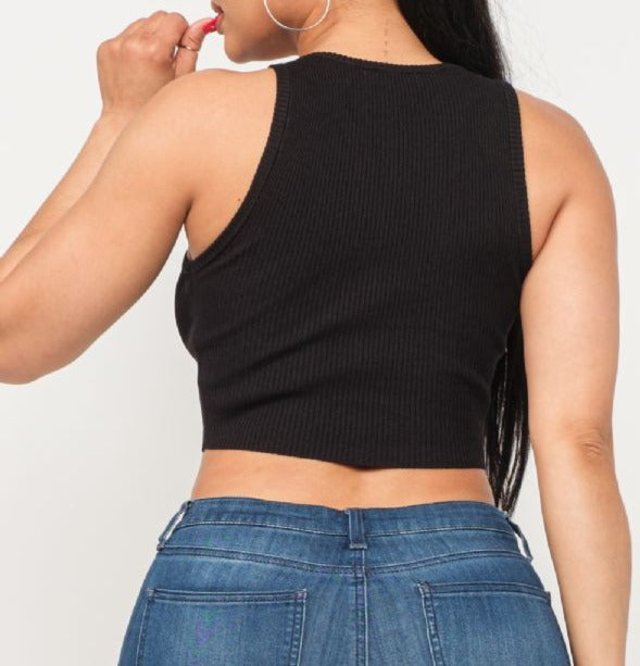 Rebel Racer Crop